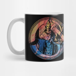 Psychedelic Old Coins Mug